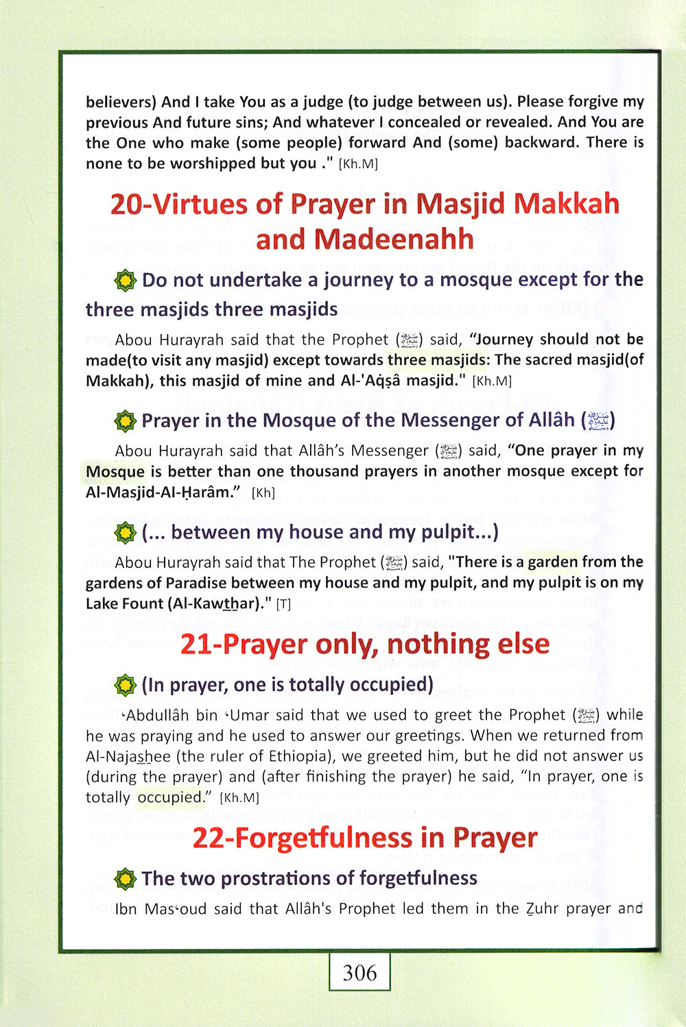 Muhammad - A New Systematic Approach of The Prophetic Sunnah - English