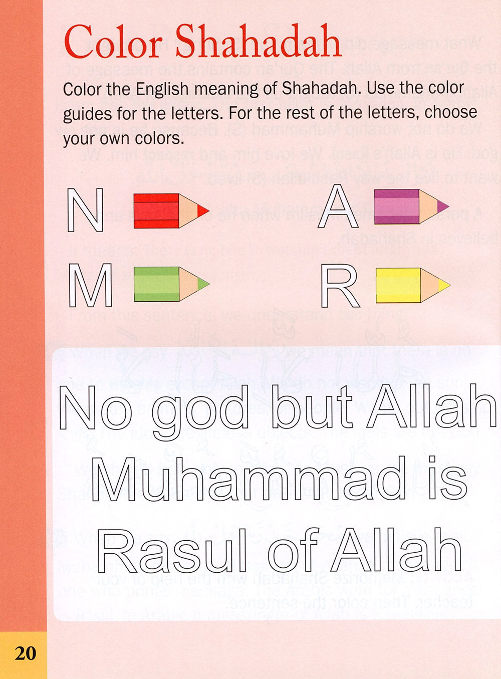 5-Pillars Of Islam Activity Book
