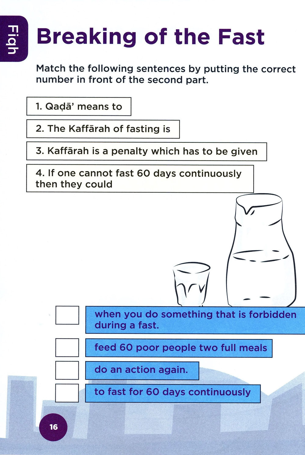 An Nasihah Islamic Curriculum Workbook Level 4