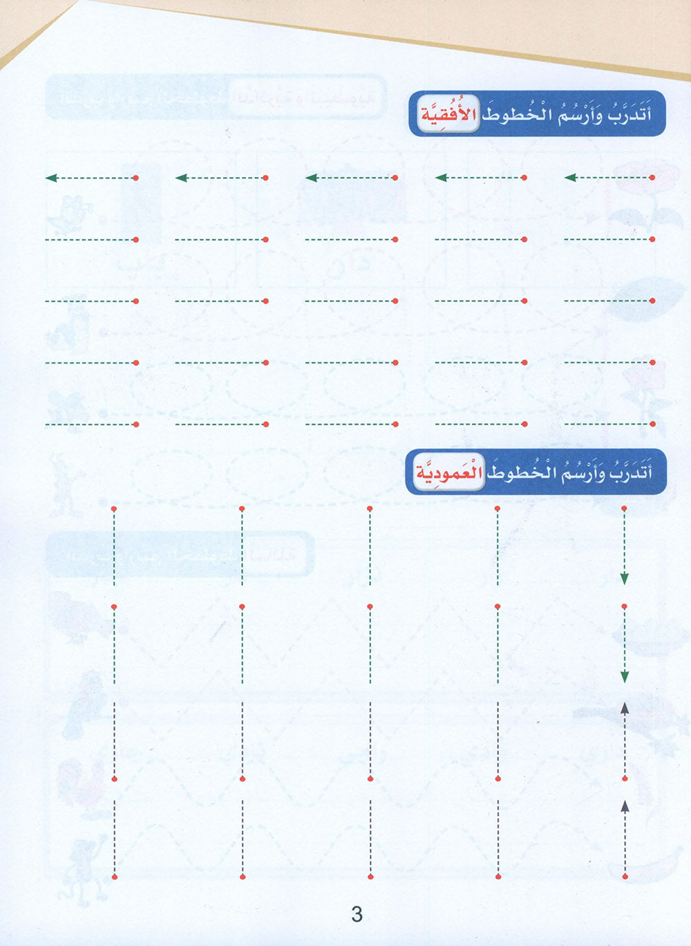 Arabic Sanabel Handwriting Skills Level 1 | سنابل المهارات الكتابية المستوى 1