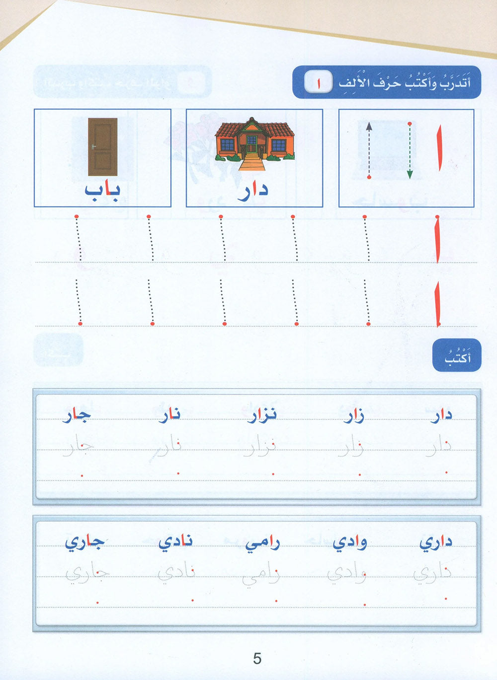 Arabic Sanabel Handwriting Skills Level 1 | سنابل المهارات الكتابية المستوى 1