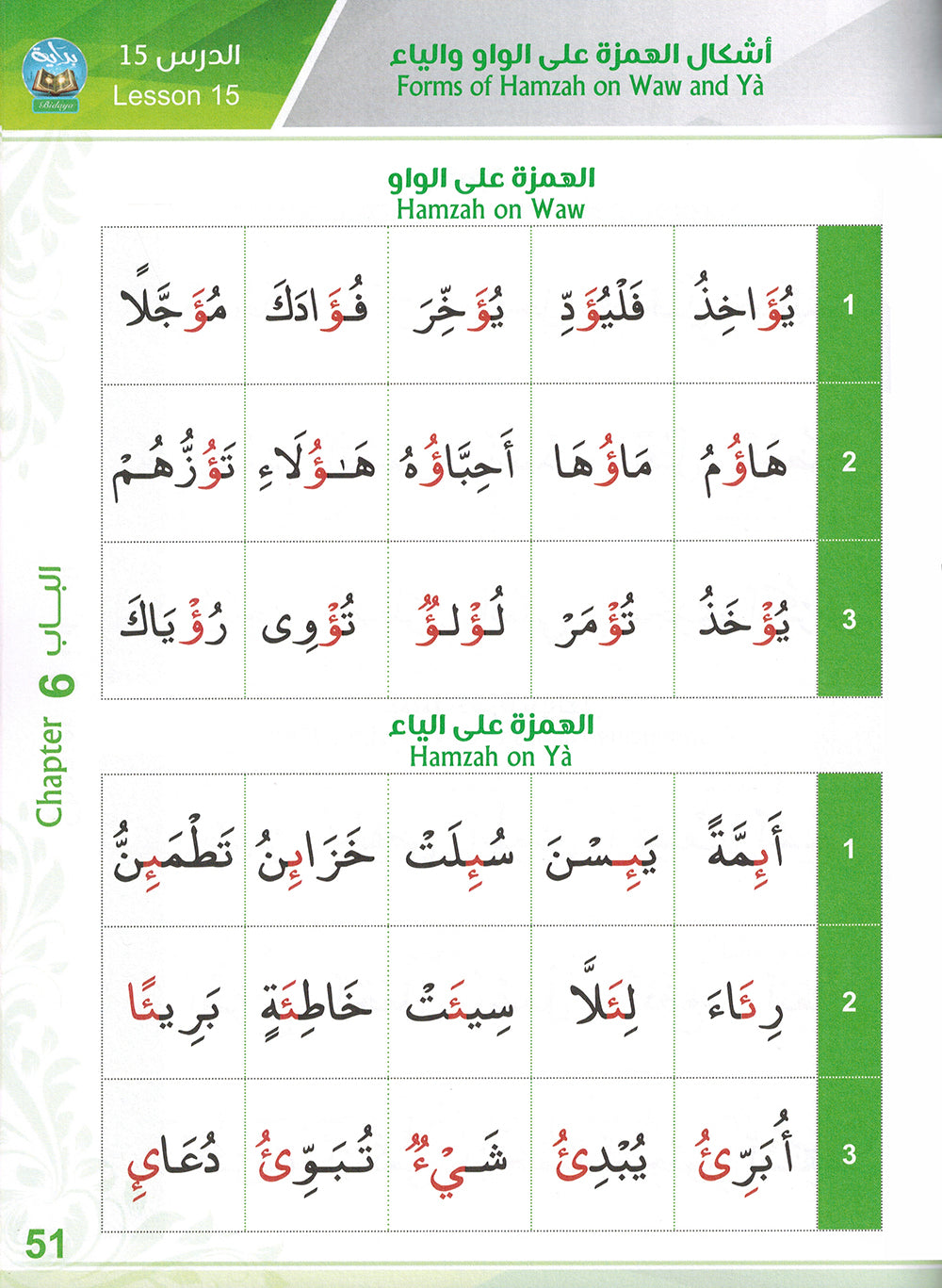 Bidaya Reading Activity - Supplementary Book | بداية تدريبات القراءة