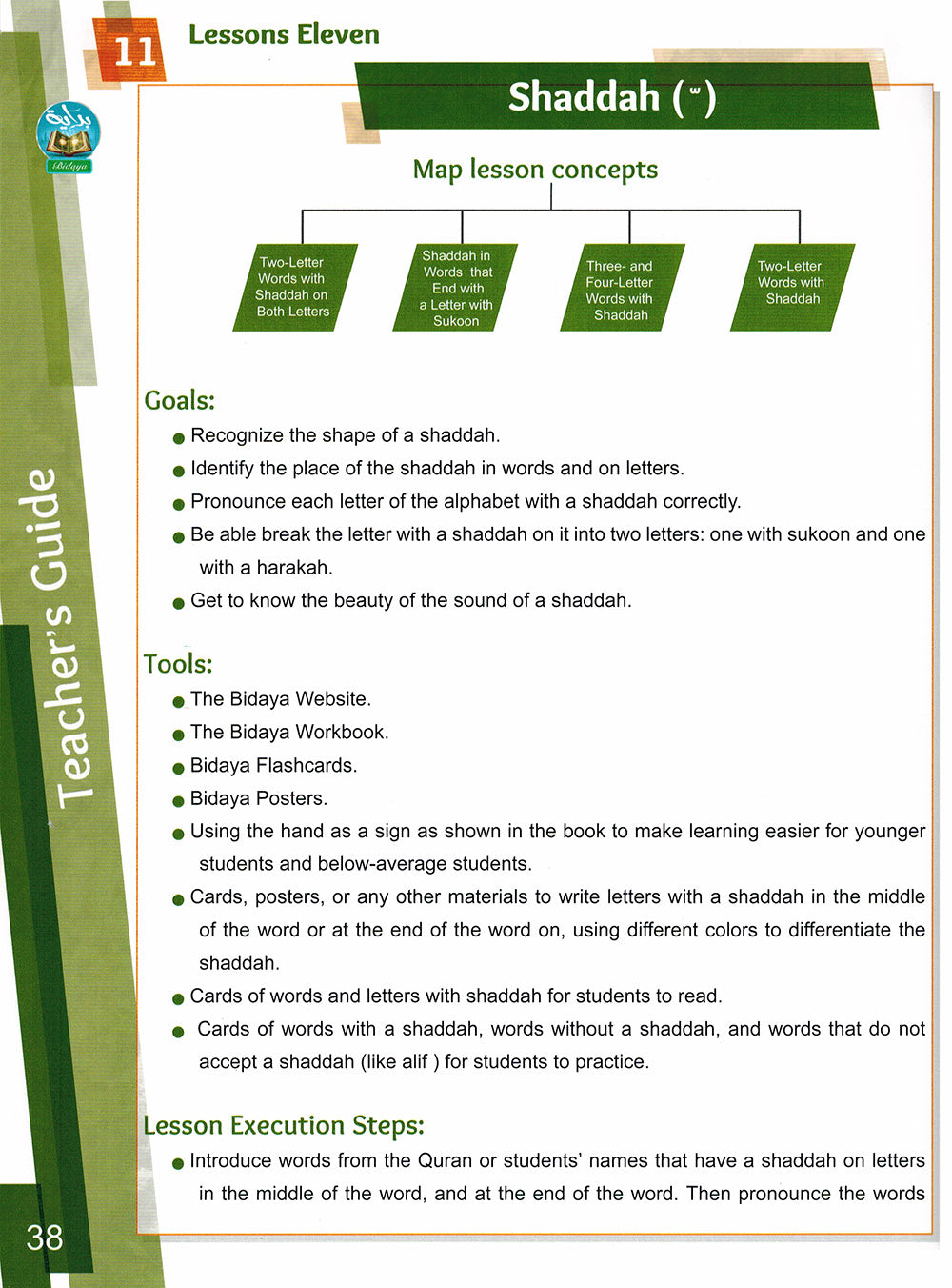 Bidaya Teacher's Guide | بداية دليل المعلم
