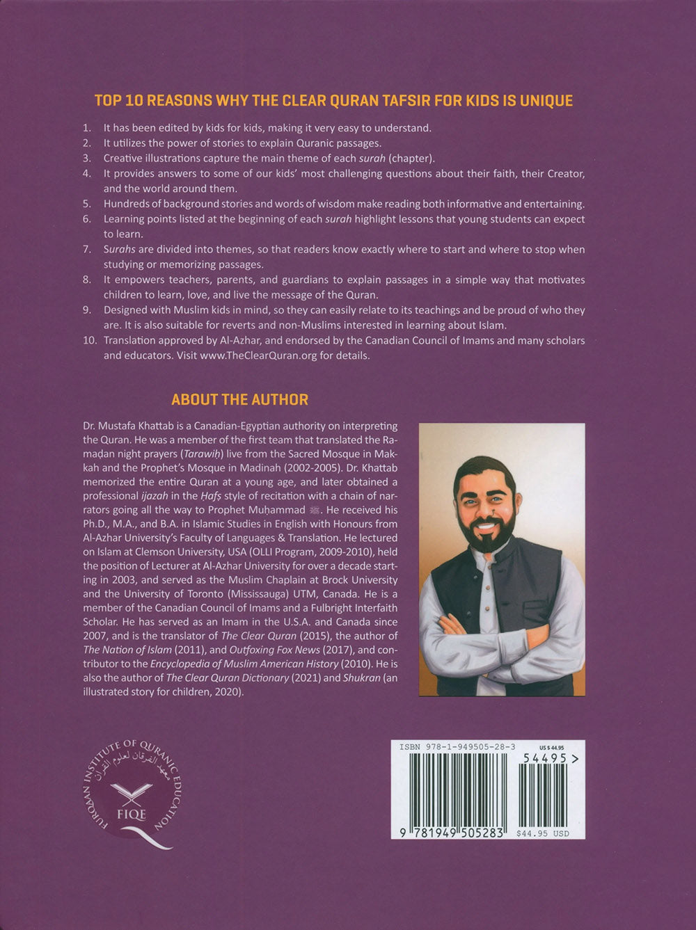 The Clear Quran - Tafsir For Kids - Volume 1 - Surahs 1-9
