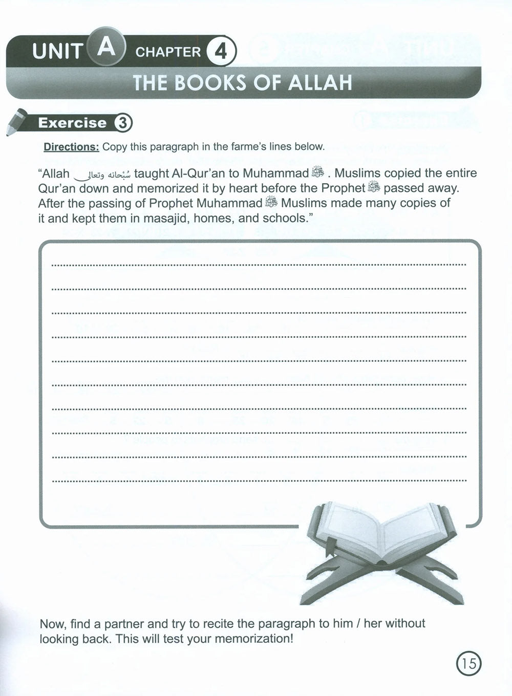 I Love Islam Workbook Level 3