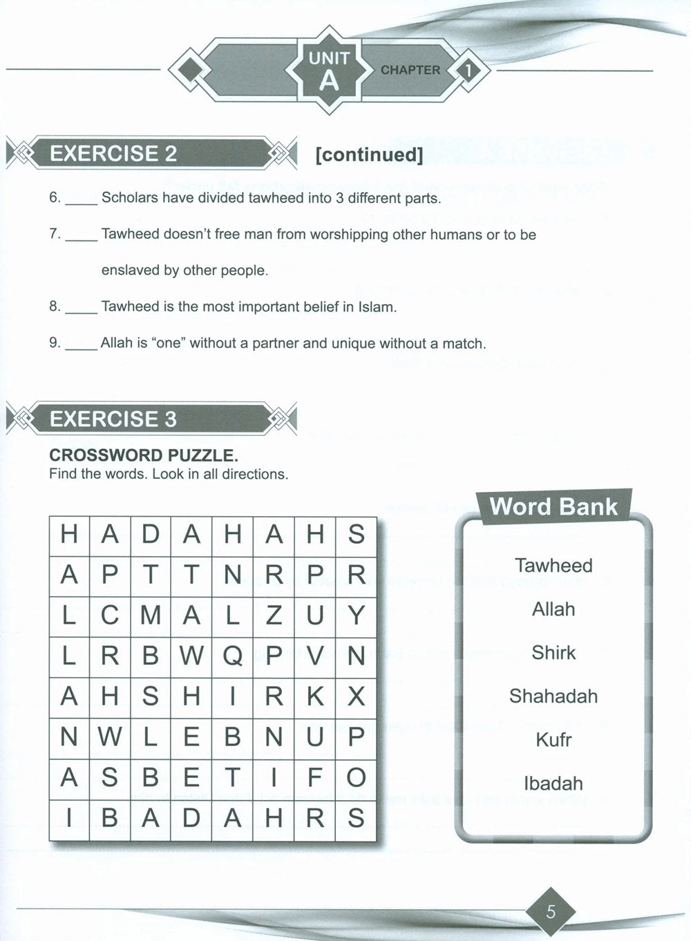 I Love Islam Workbook Level 5