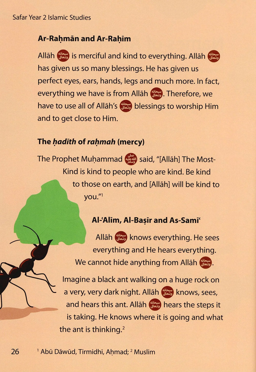 Safar Islamic Studies Textbook Level 2