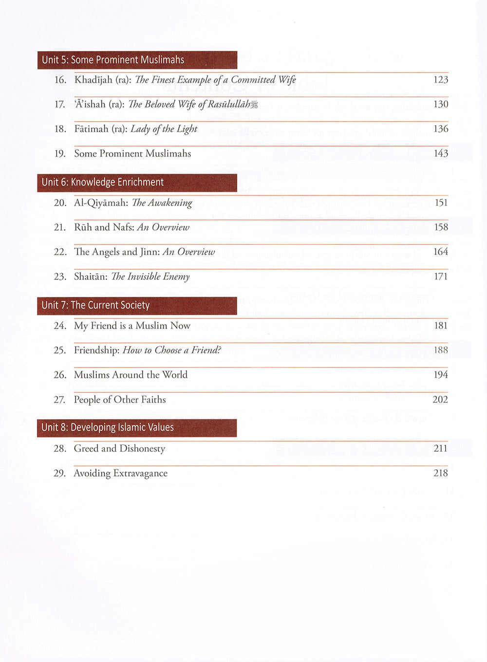 Weekend Learning Islamic Studies Textbook Level 6