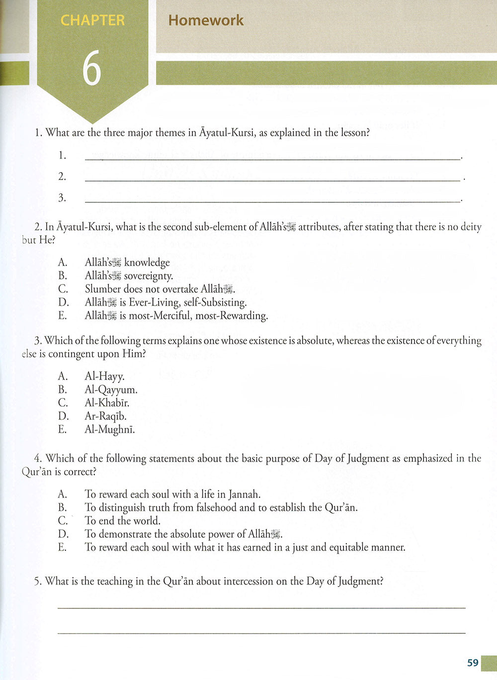 Weekend Learning Islamic Studies Textbook Level 8