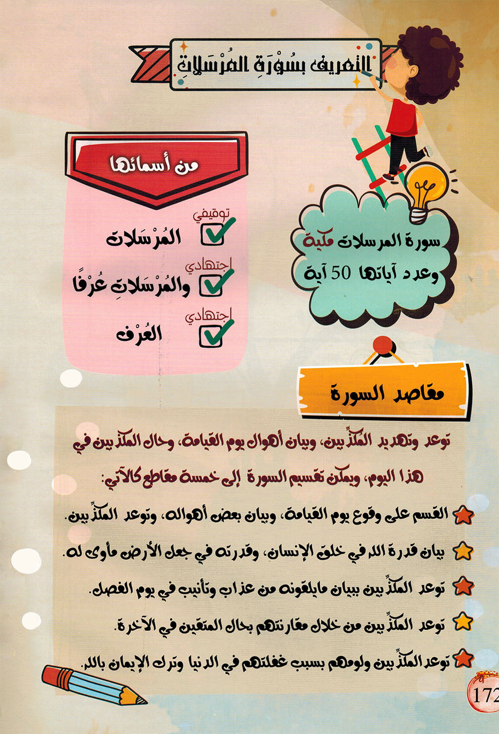 Treasures of Juz' Tabarak - Set of Textbook & Workbook | كنوز جزء تبارك - كتاب الطالب وكتاب الأنشطة