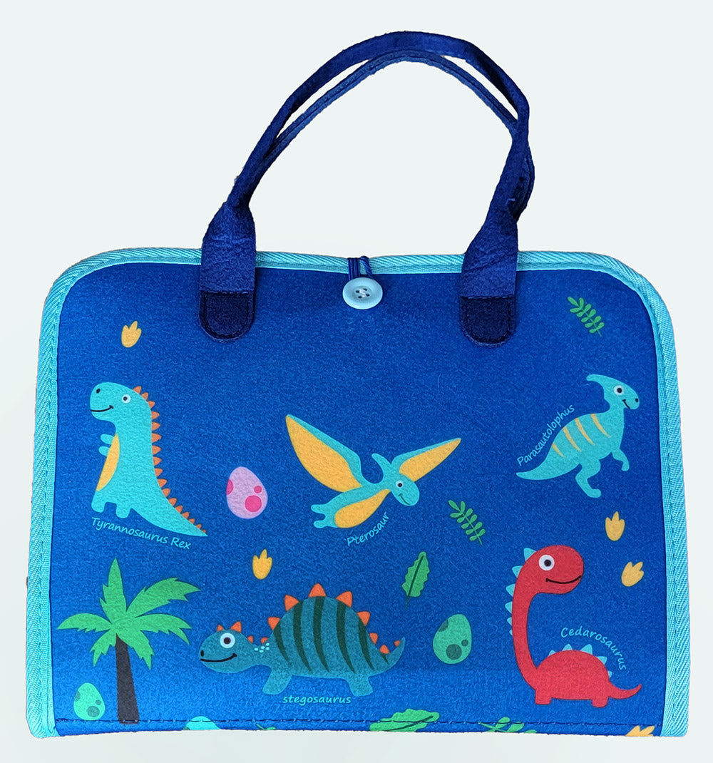Montessori Educational Activity Bag for Toddlers - Boys