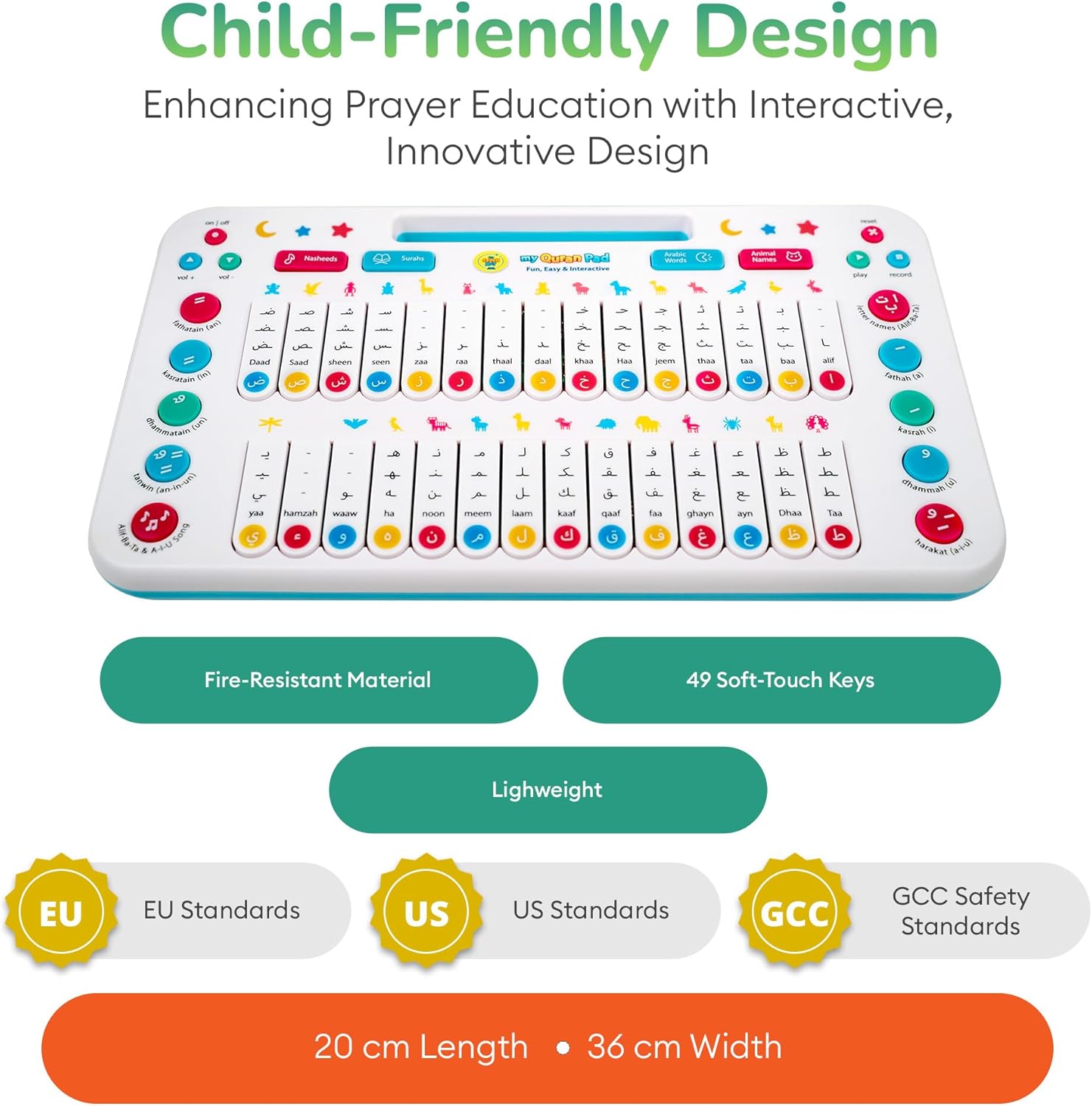 My Quran Pad - Interactive Arabic Learning Pad for Kids