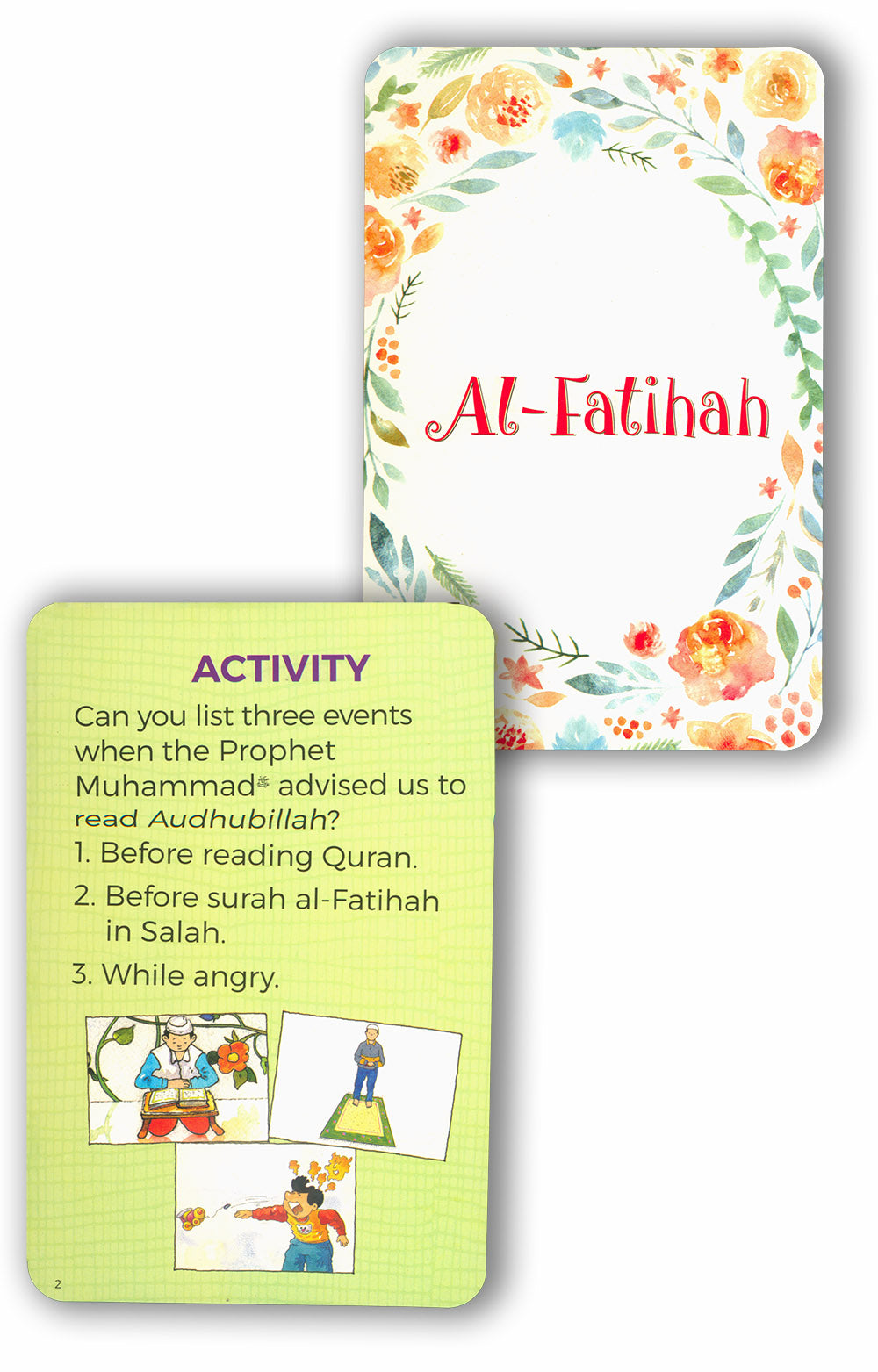 Surah Al-Fatihah Flash Cards