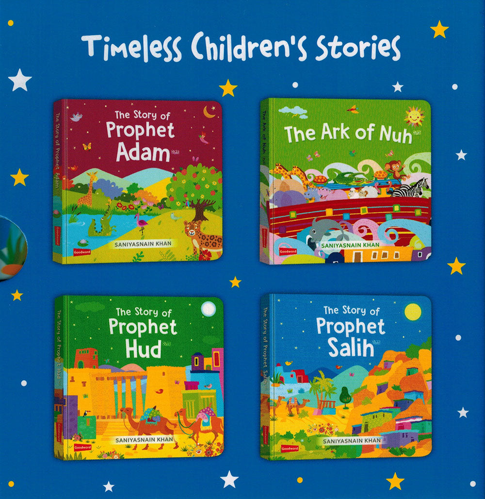 Quran Stories Little Library Vol.1 - 4 Board Books Set