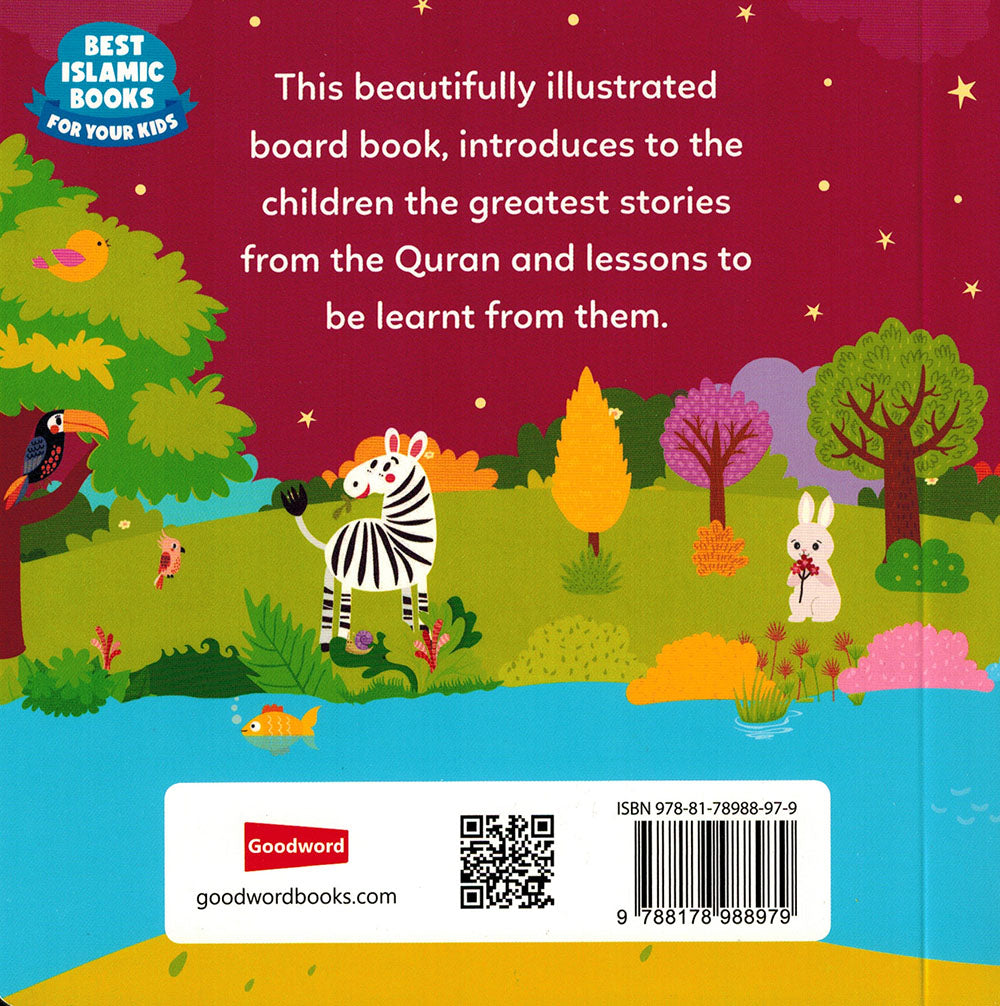 Quran Stories Little Library Vol.1 - 4 Board Books Set