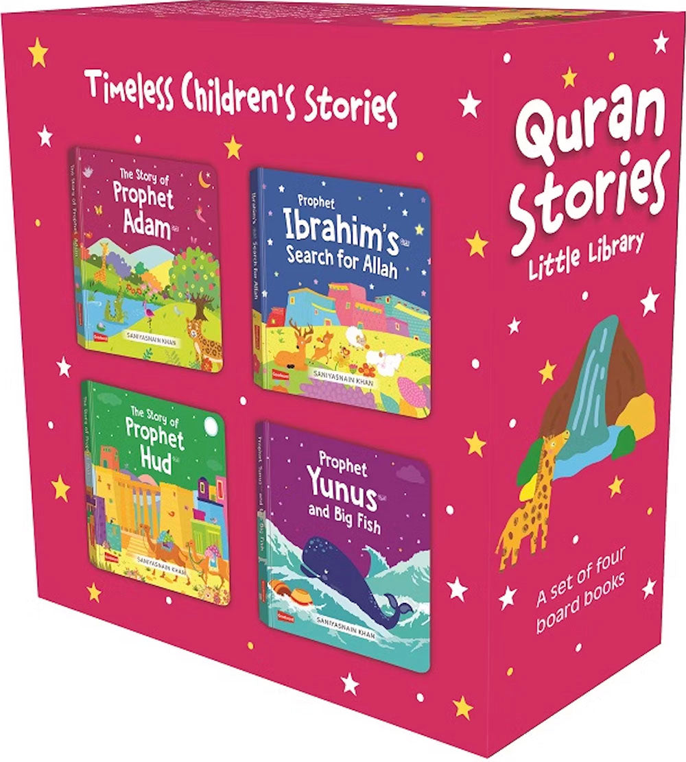Quran Stories Little Library Vol.2 - 4 Board Books Set