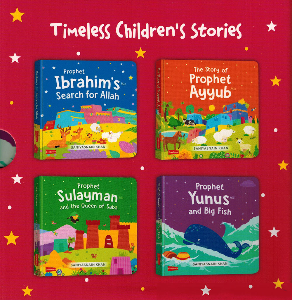 Quran Stories Little Library Vol.2 - 4 Board Books Set