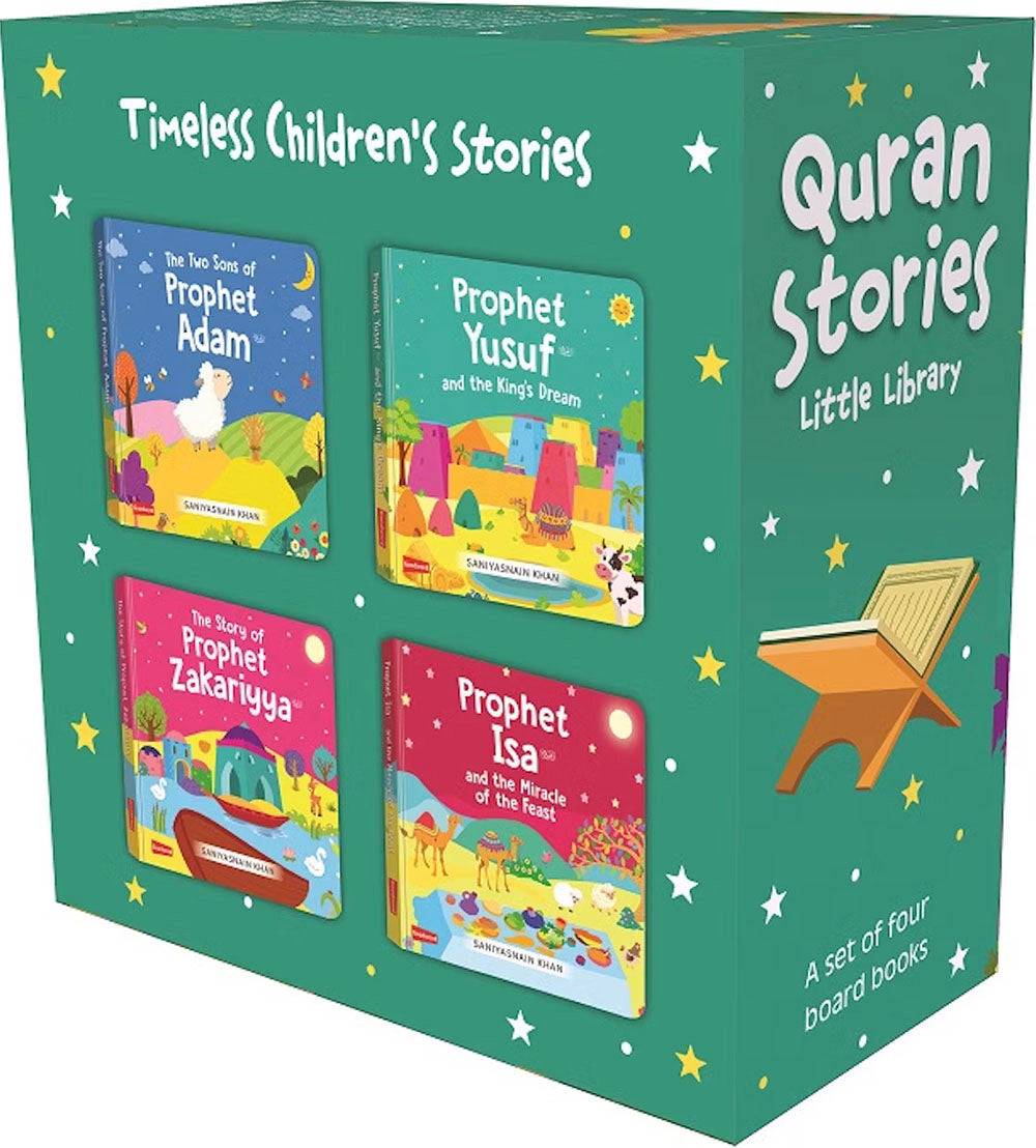 Quran Stories Little Library Vol.3 - 4 Board Books Set
