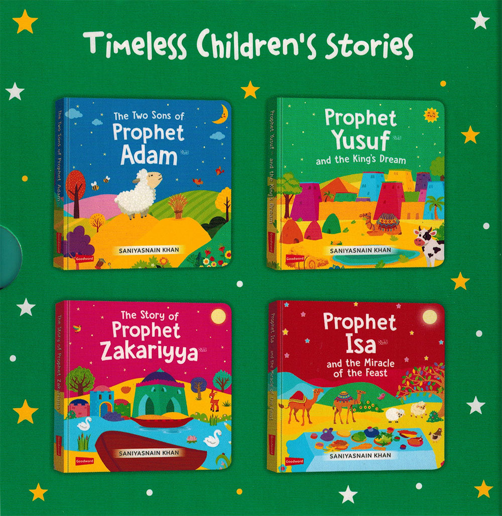 Quran Stories Little Library Vol.3 - 4 Board Books Set