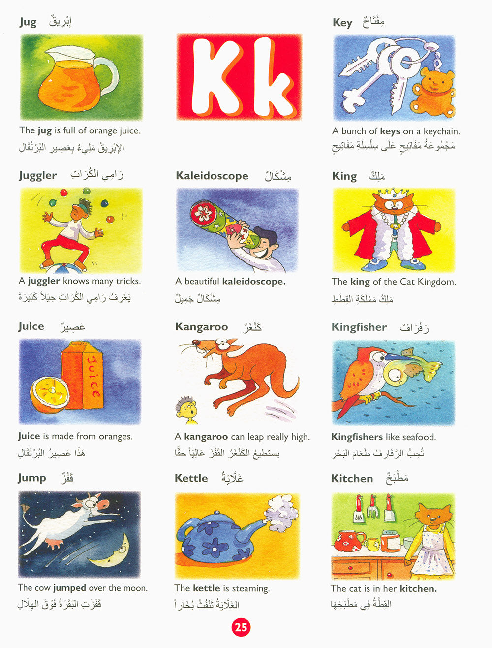Goodword Arabic Picture Dictionary For Kids