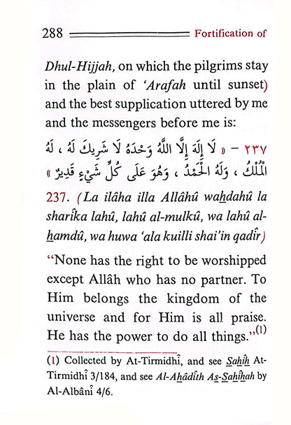 Fortification of The Muslim - Supplications From The Qur'an and Sunnah