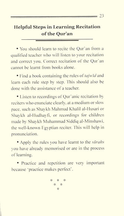 Guide to The Principles of Tajweed