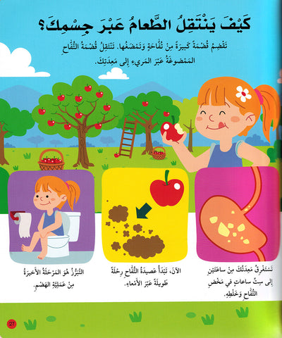 Junior Encyclopedia of The Human Body Arabic |  موسوعة الجسم البشري للمبتدئين عربي