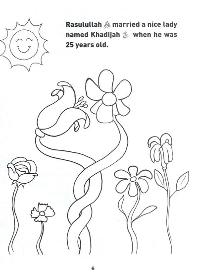 The Life And Sayings Of Rasulullah Coloring Book