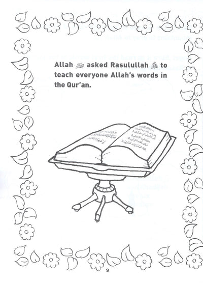 The Life And Sayings Of Rasulullah Coloring Book