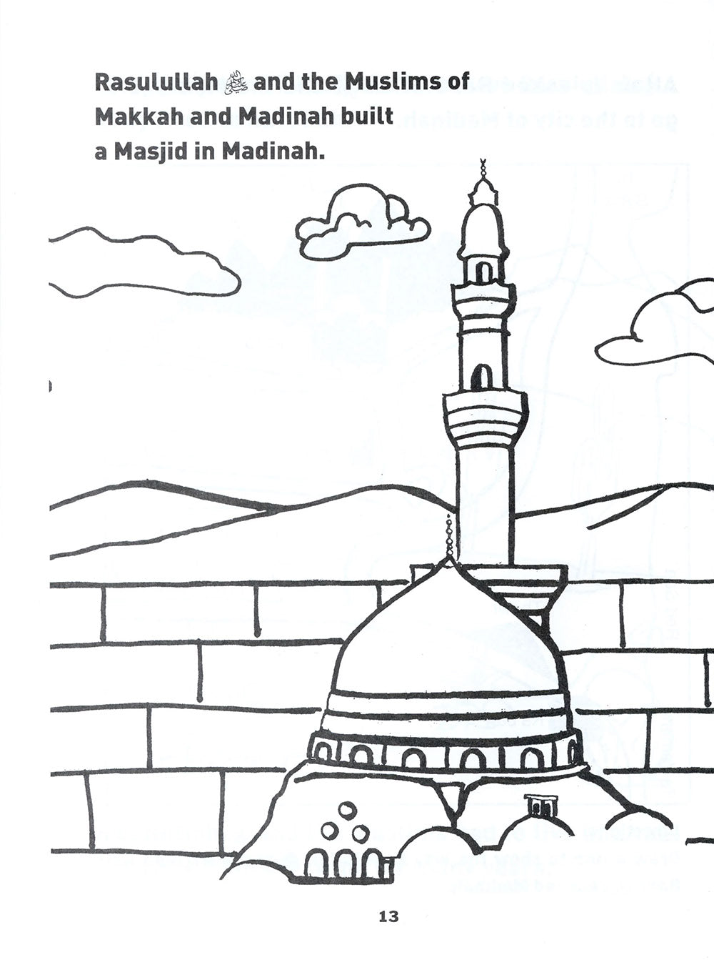 The Life And Sayings Of Rasulullah Coloring Book