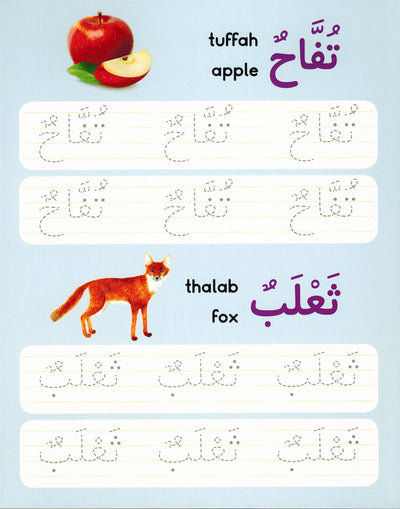 Let's Write Arabic Words - Board Book - Wipe Clean | هيا نكتب الكلمات العربية