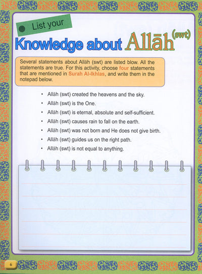 My Islamic Activity Book