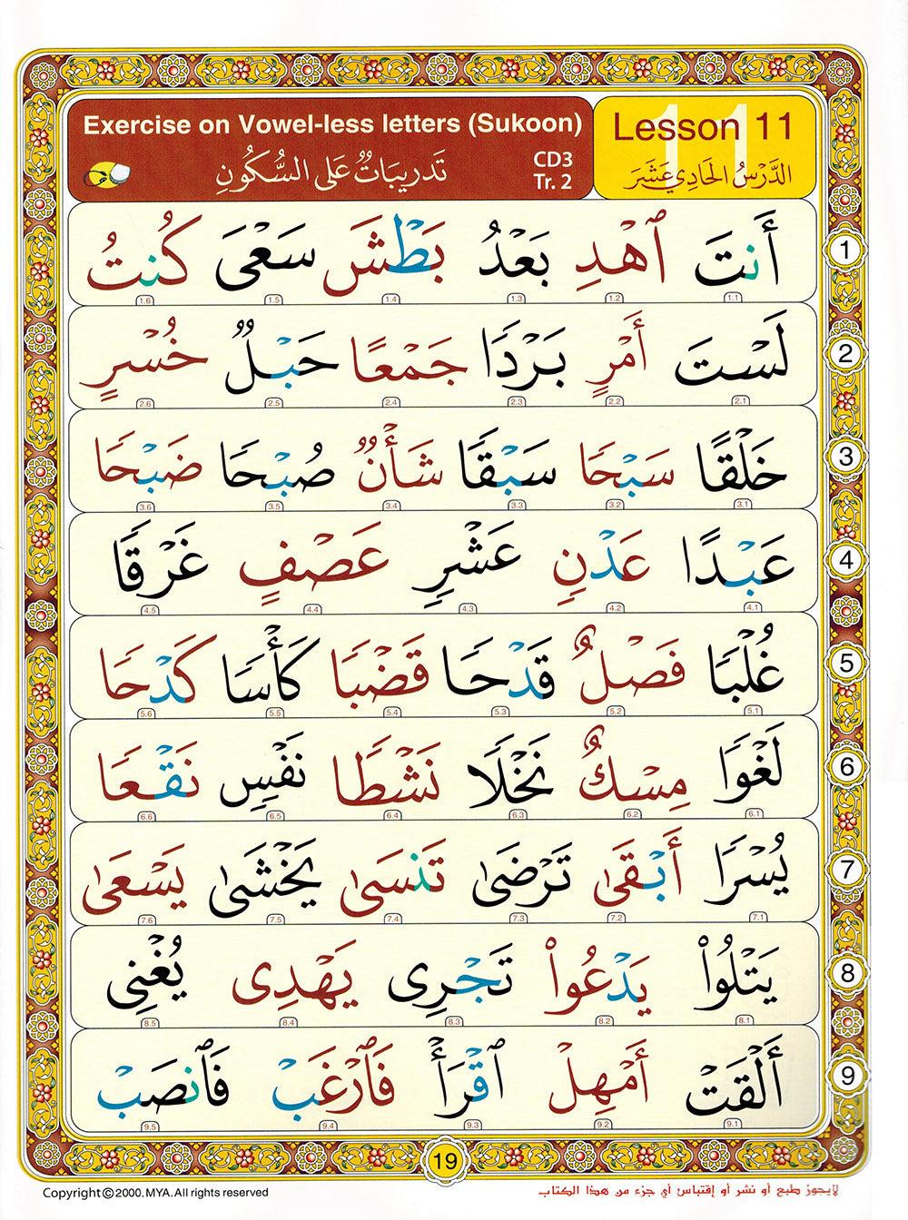Noorani Qa'idah: Master Reading the Quran - Arabic & English (5.5x8.5 in) | القواعد النورانية