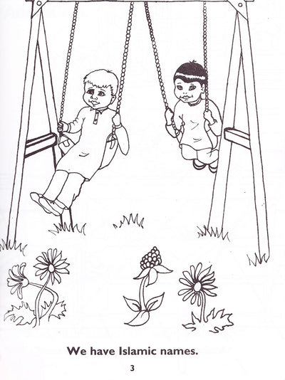 Our Religion Is Islam Coloring Book