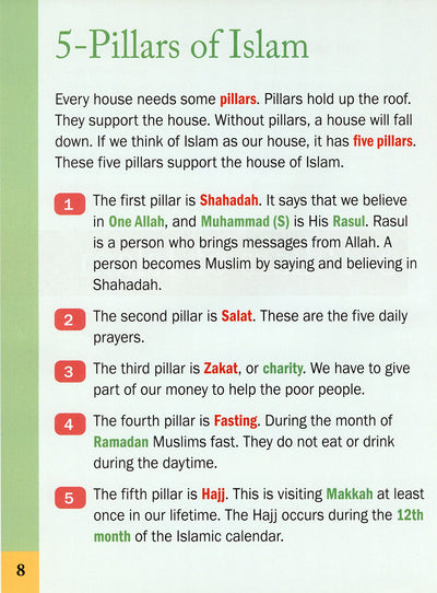 5-Pillars Of Islam Activity Book