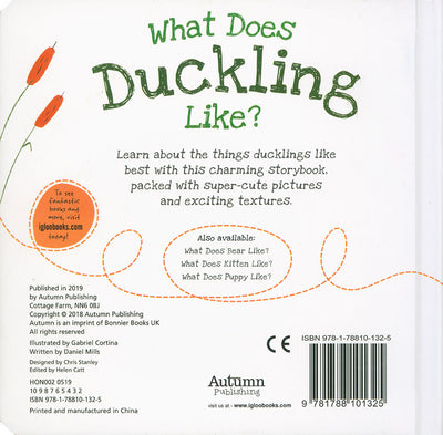 What Does Duckling Like?