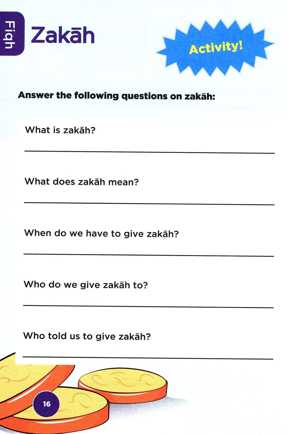 An Nasihah Islamic Curriculum Workbook Level 1