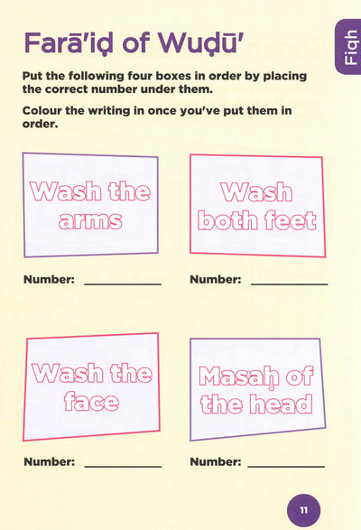 An Nasihah Islamic Curriculum Workbook Level 2