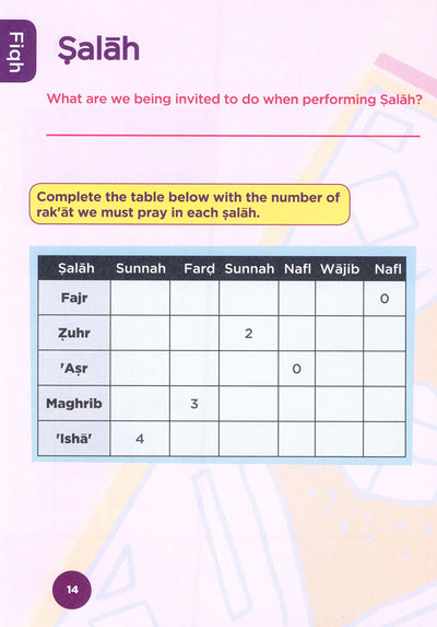 An Nasihah Islamic Curriculum Workbook Level 3