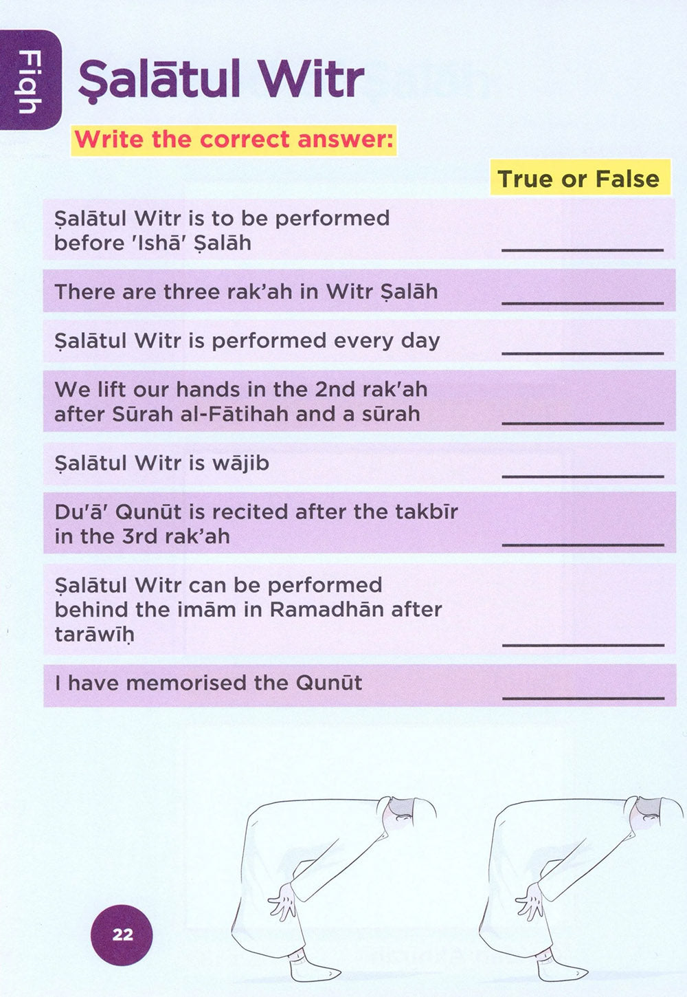 An Nasihah Islamic Curriculum Workbook Level 3