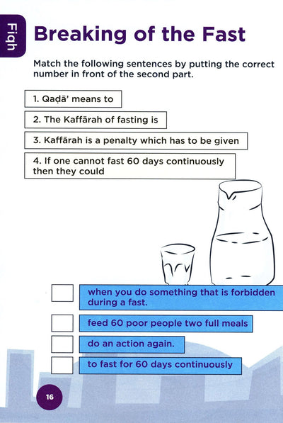 An Nasihah Islamic Curriculum Workbook Level 4