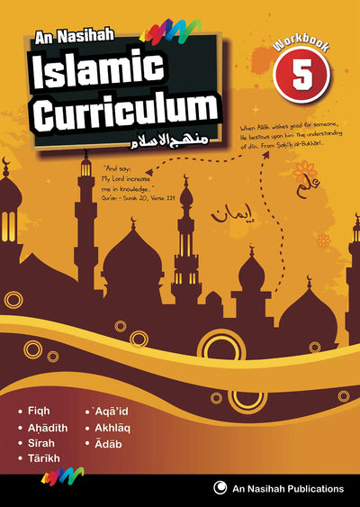 An Nasihah Islamic Curriculum Workbook Level 5