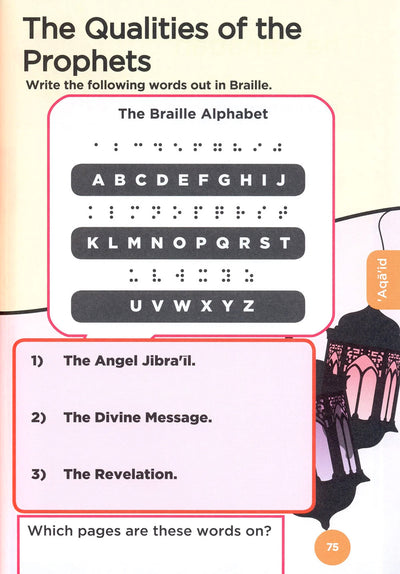 An Nasihah Islamic Curriculum Workbook Level 6 Boys