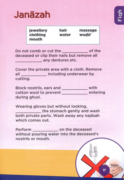 An Nasihah Islamic Curriculum Workbook Level 6 Girls