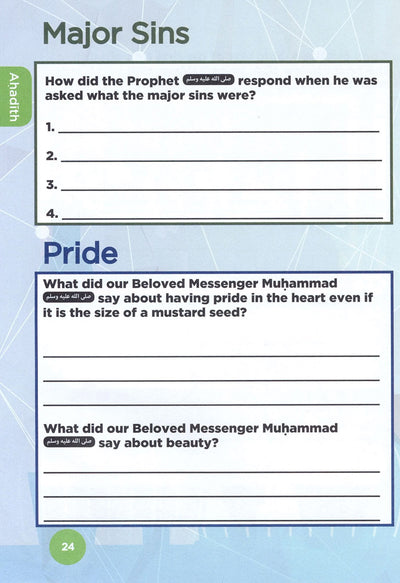 An Nasihah Islamic Curriculum Workbook Level 6 Girls