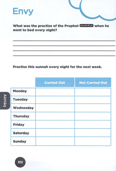 An Nasihah Islamic Curriculum Workbook Level 6 Girls