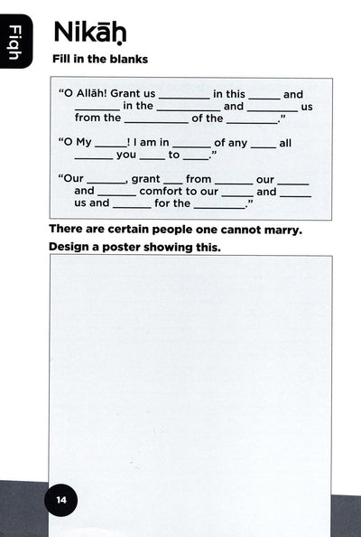 An Nasihah Islamic Curriculum Workbook Level 8