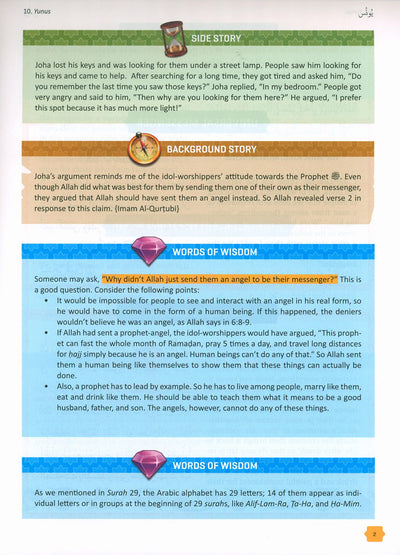 The Clear Quran - Tafsir For Kids - Volume 2 - Surahs 10-28