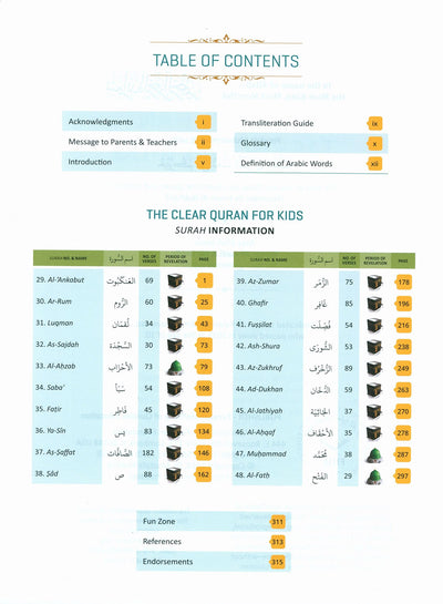 The Clear Quran - Tafsir For Kids - Volume 3 - Surahs 29-48