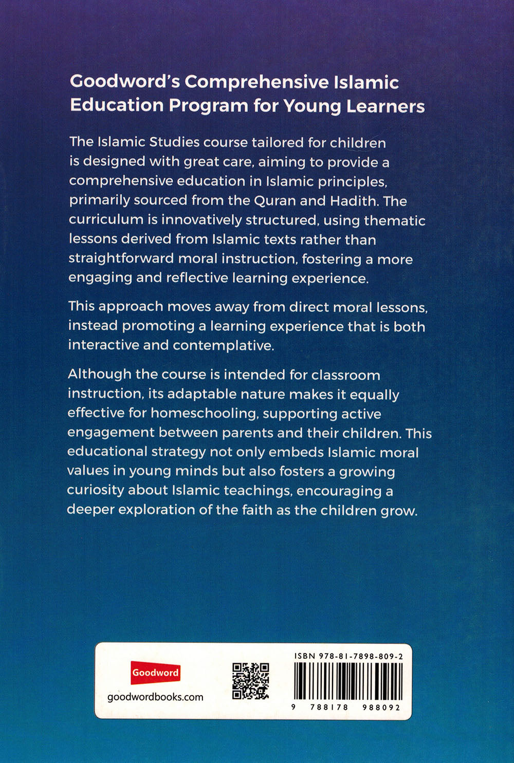 Goodword Islamic Studies Grade 1